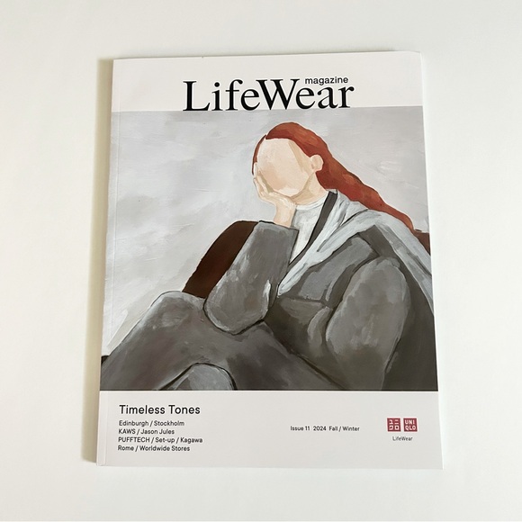 UNIQLO LifeWear Magazine Issue 11 2024 Fall / Winter KAWS + WARHOL COLLAB - Picture 2 of 4